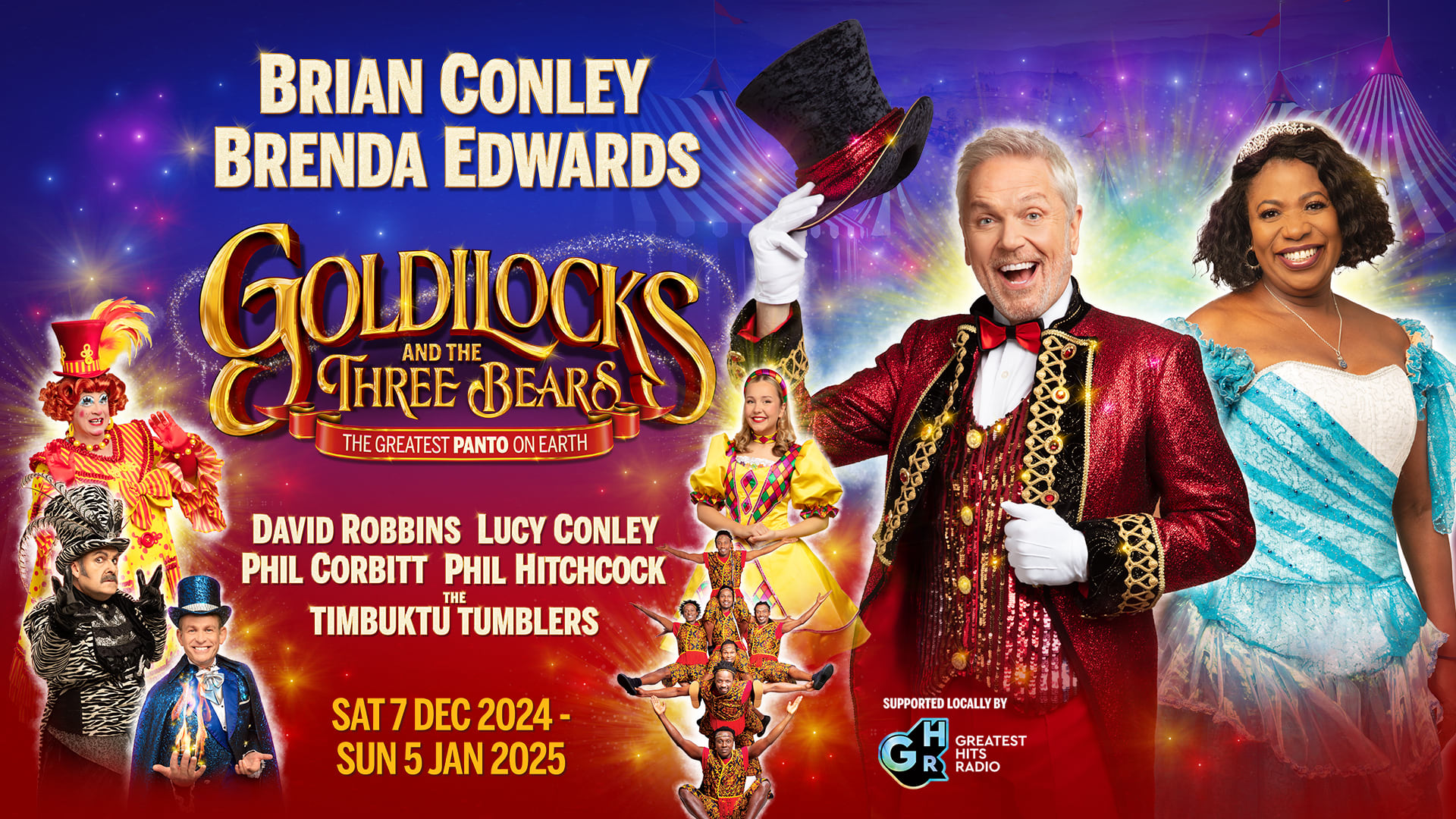 Goldilocks and the Three Bears Tickets Bristol Hippodrome in Bristol